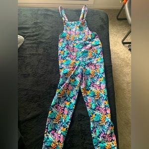 Hannah Weedon X Lucy & Yak Dungaree leafy collab!